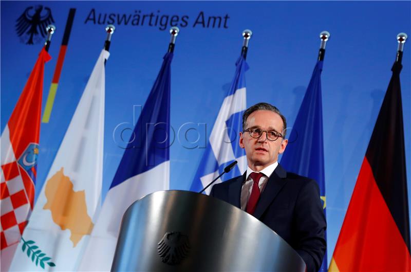 German Foreign Minister Maas press conference in Berlin