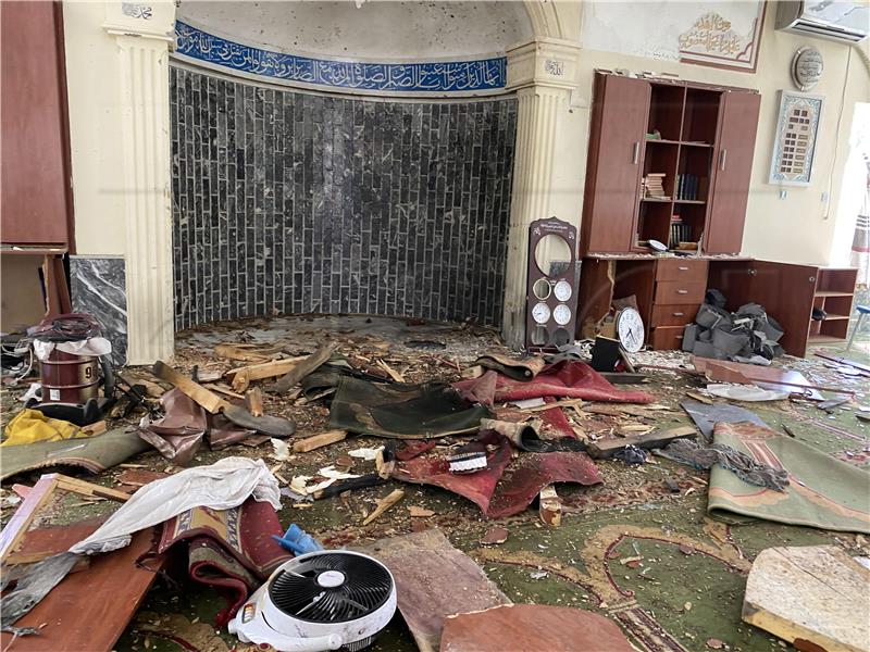 AFGHANISTAN MOSQUE BOMB BLAST