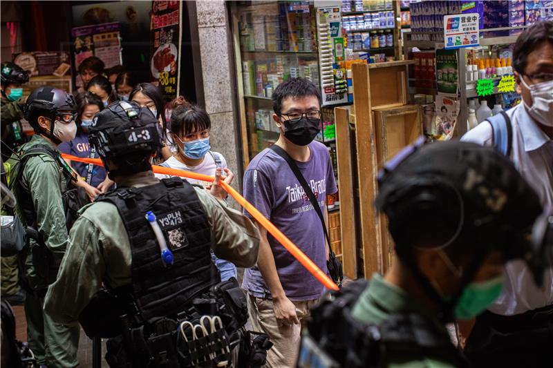 CHINA HONG KONG PROTEST ANNIVERSARY