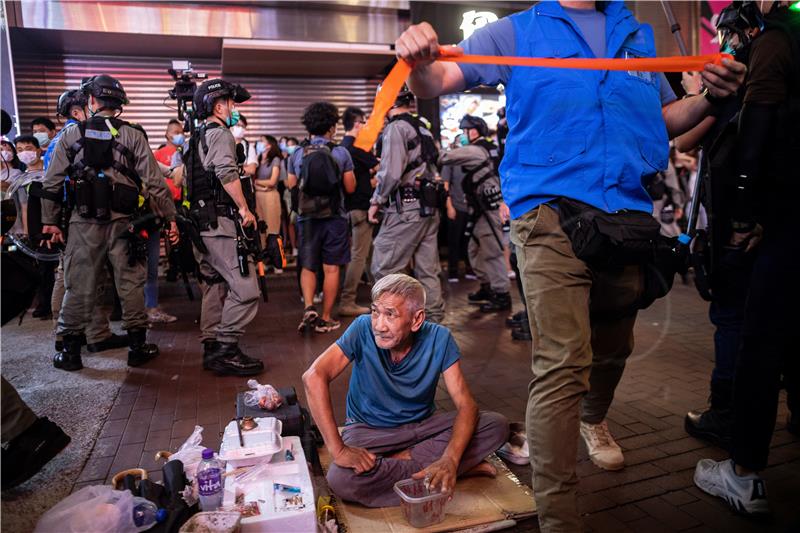 CHINA HONG KONG PROTEST ANNIVERSARY