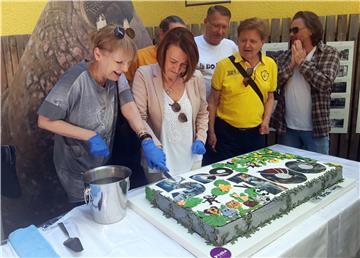 Zagrebački ZOO slavi 95. rođendan i prvi rođendan mravojeda Nosonje