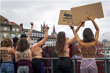 SWITZERLAND PROTEST FEMINIST STRIKE