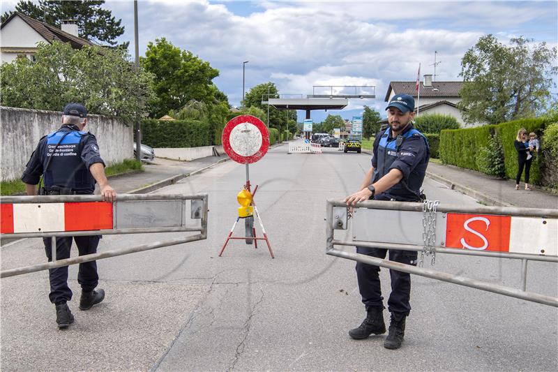 SWITZERLAND BORDER PANDEMIC CORONAVIRUS COVID19