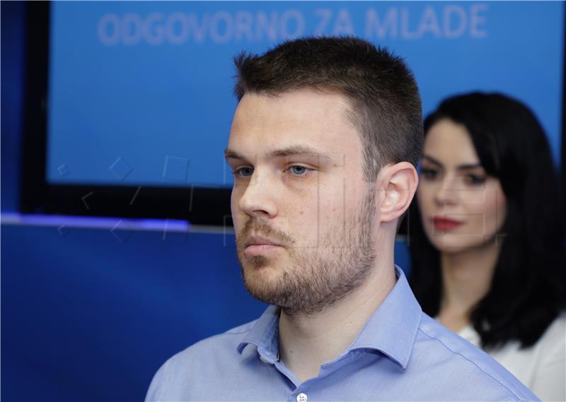 Konferencija za medije Mladeži Hrvatske demokratske zajednice