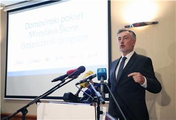 Domovinski pokret predstavio gospodarski program