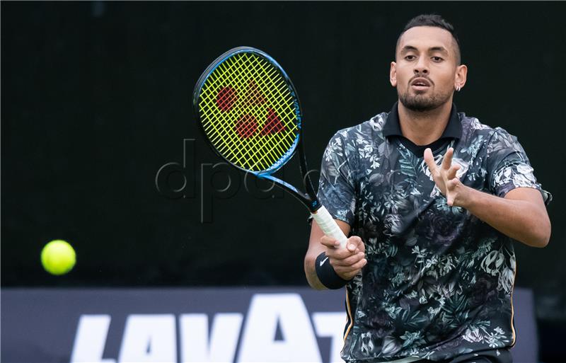 Australian tennis player Nick Kyrgios