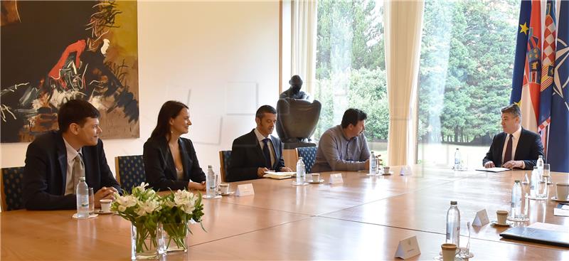 Milanovic meets with delegation of Voice of Entrepreneurs association