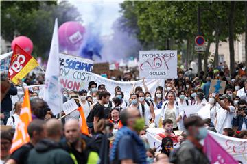 FRANCE PROTEST HEALTH HOSPITALS