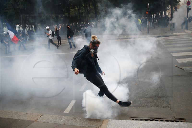 FRANCE PROTEST HEALTH HOSPITALS