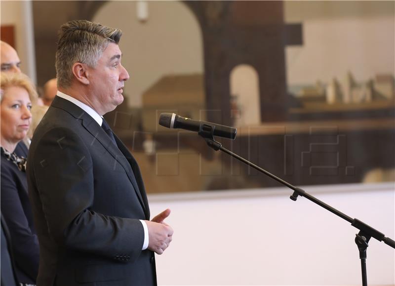 Milanovic: EU is Croatia's destiny but its embrace must not be too strong