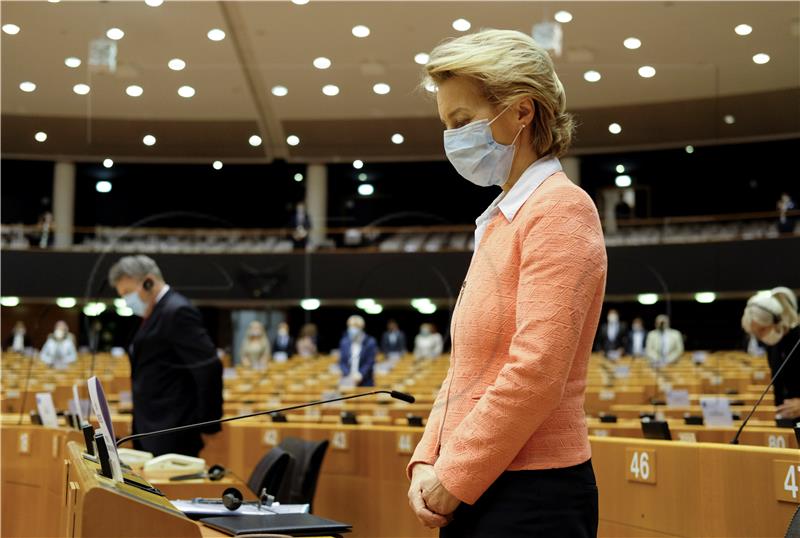 BELGIUM EU PARLIAMENT PLENARY SESSION