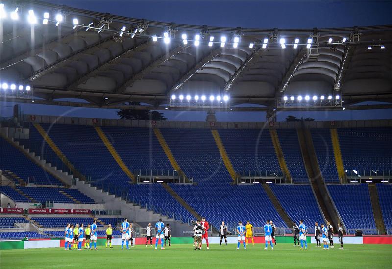 ITALY SOCCER ITALIAN CUP