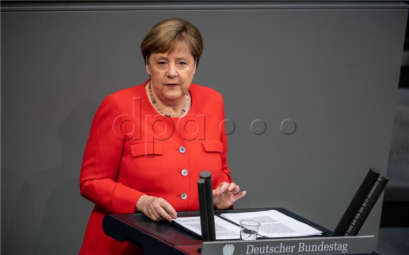 German Bundestag session in Berlin