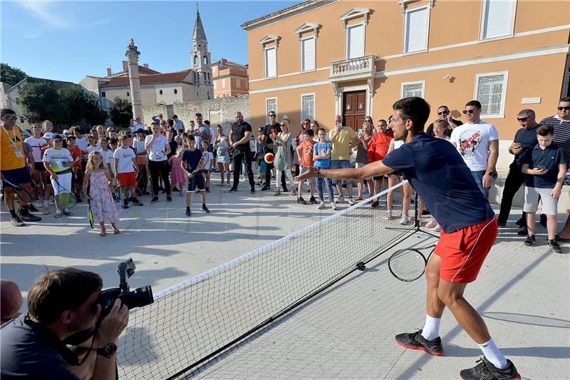 Adria Tour Zadar: Košarka s teniskim zvijezdama i "Kid's day"  