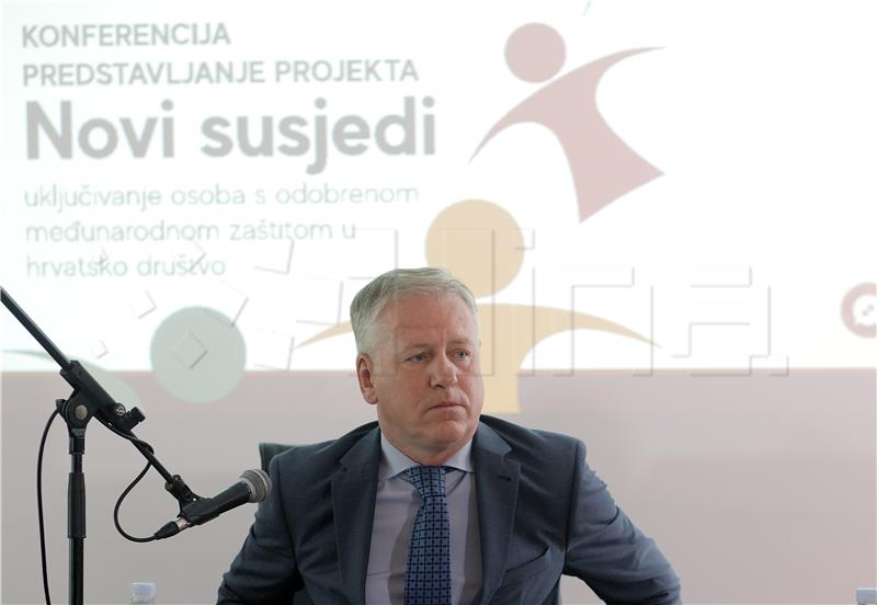 Project launched to include asylum seekers in Croatian society