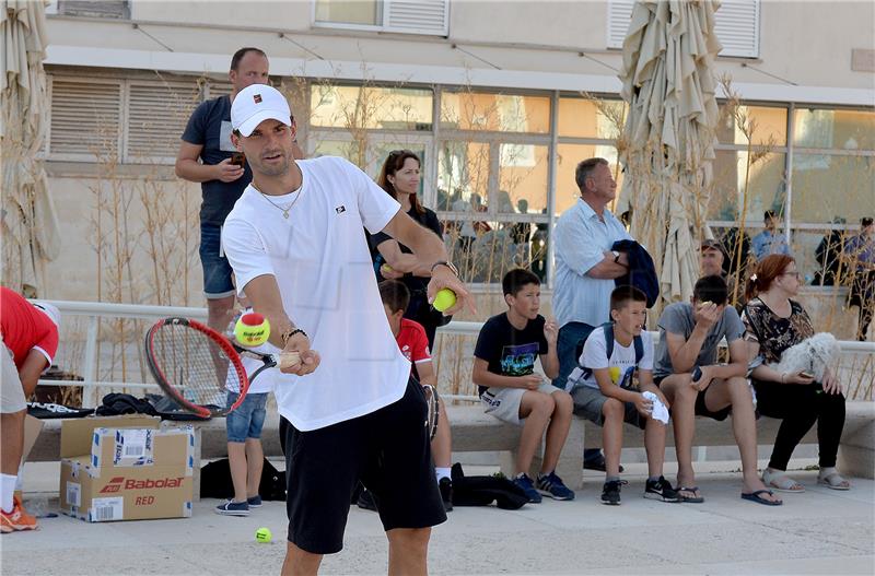 Adria Tour Zadar: Košarka s teniskim zvijezdama i "Kid's day"