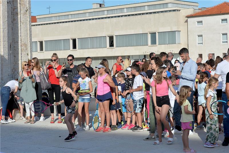 Adria Tour Zadar: Košarka s teniskim zvijezdama i "Kid's day"