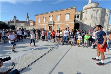 Adria Tour Zadar: Košarka s teniskim zvijezdama i "Kid's day"