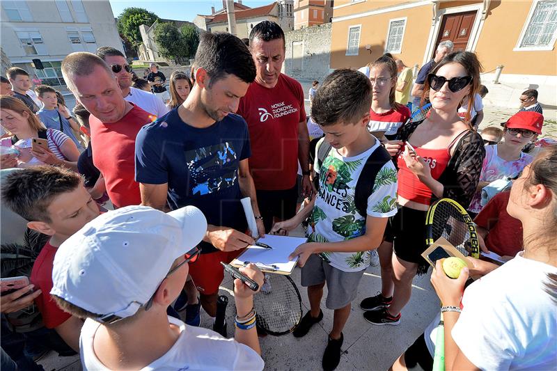 Adria Tour Zadar: Košarka s teniskim zvijezdama i "Kid's day"