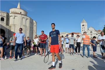 Adria Tour Zadar: Košarka s teniskim zvijezdama i "Kid's day"