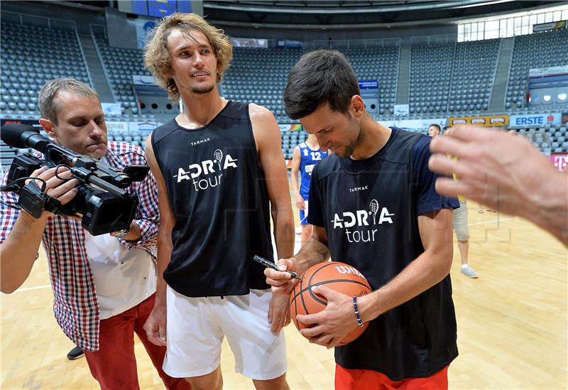 Zadar: Košarka s teniskim zvijezdama