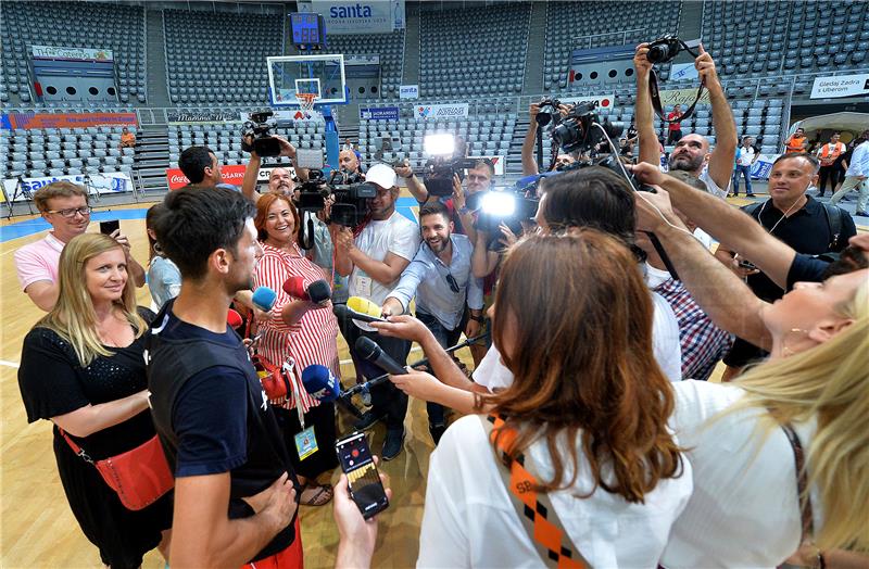 Zadar: Košarka s teniskim zvijezdama