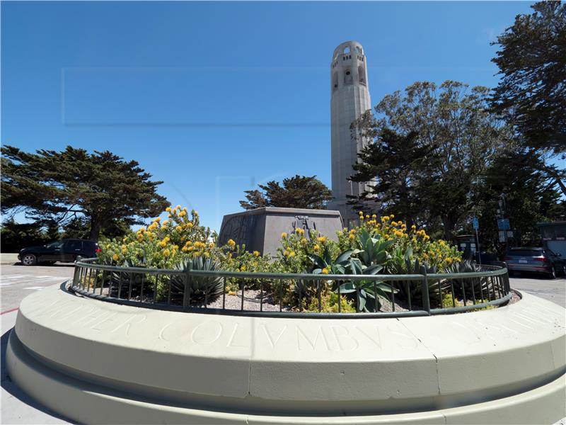 USA SAN FRANCISCO COLUMBUS STATUE