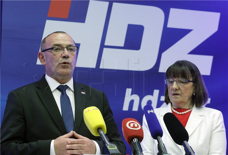 Konferencija za medije HDZ-a