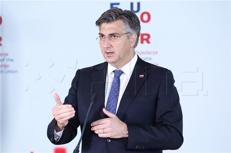 Plenkovic: EU recovery plan strikes right balance