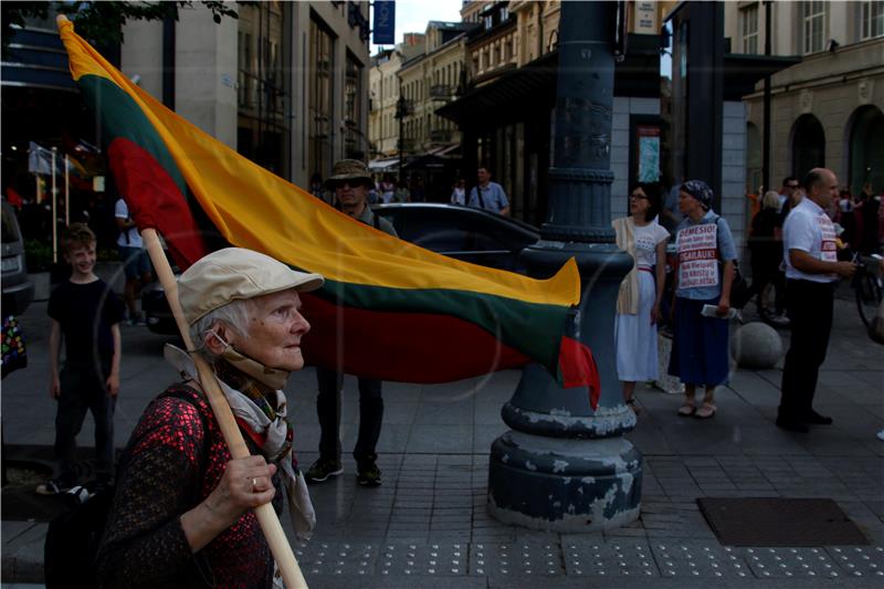 LITHUANIA PROTEST