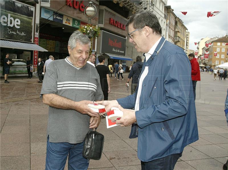 Rijeka: Predstavljanje kandidata Restart kolalicije za 8. izbornu jedinicu