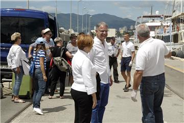 Iz riječke luke isplovilo prvih šest turističkih brodova na kružna putovanja