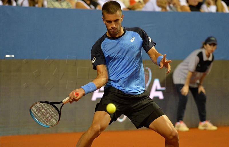 Adria Tour: Borna Ćorić - Novak Đoković