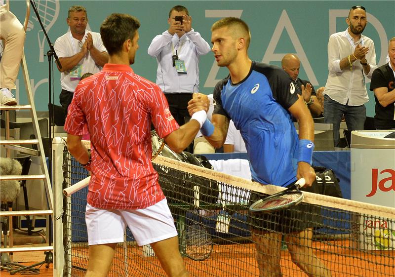 Adria Tour: Borna Ćorić - Novak Đoković