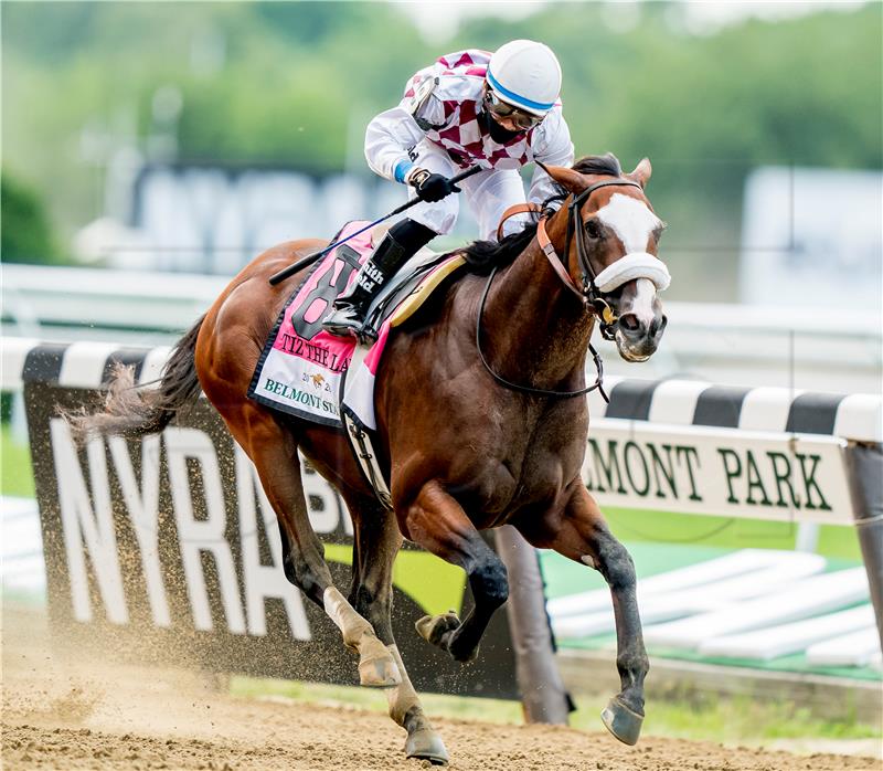 USA HORSE RACING BELMONT STAKES