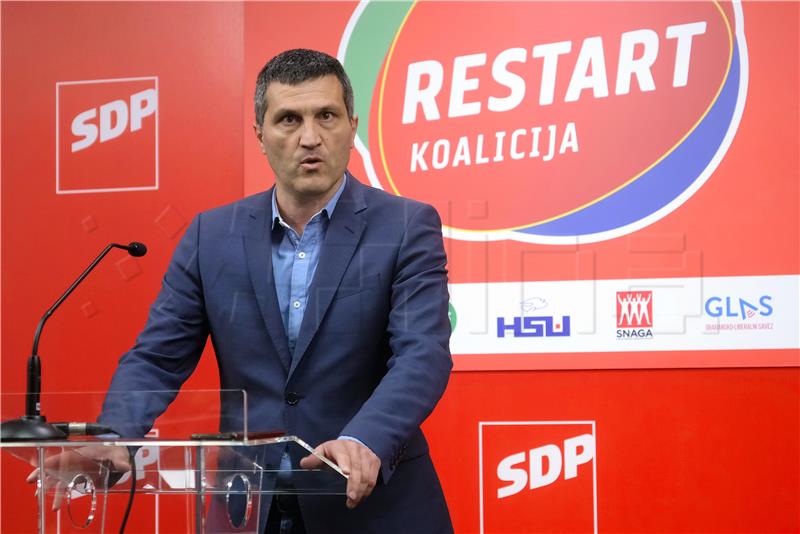 SDP official says Plenkovic put citizens' health at risk