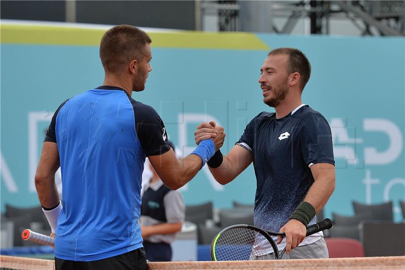 Adria tour tenis: Borna Čorić - Peđa Krstin