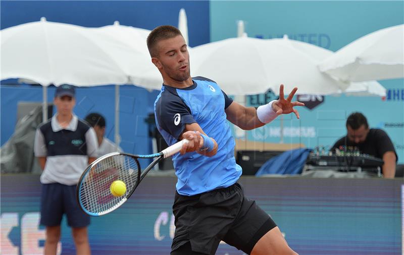 Adria tour tenis: Borna Čorić - Peđa Krstin