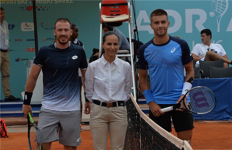 Adria tour tenis: Borna Čorić - Peđa Krstin