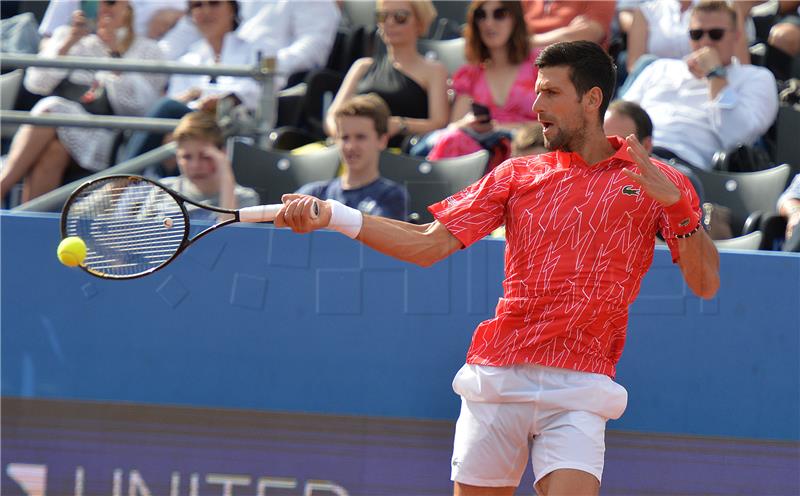 Adria tour tenis: Novak Đoković - Nino Serdarusić