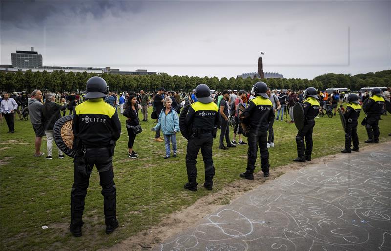 NETHERLANDS PROTEST CORONAVIRUS