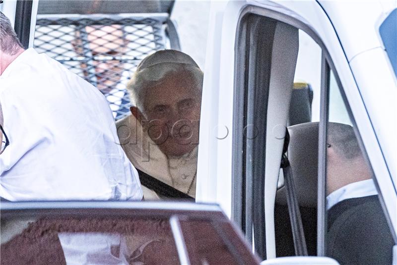 Former Pope Benedict XVI visits Germany