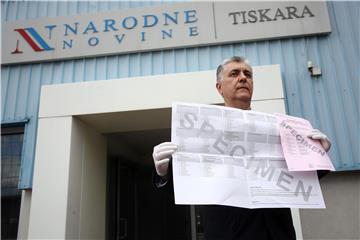 Početak tiskanja listića za parlamentarne izbore