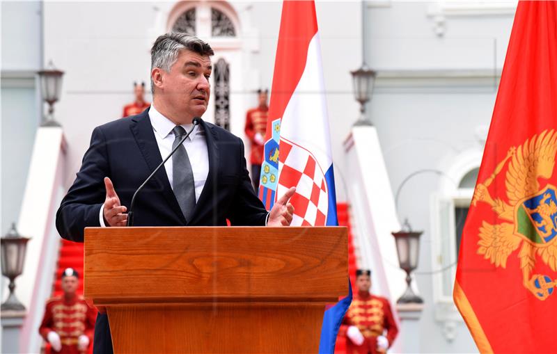 MONTENEGRO CROATIA DIPLOMACY