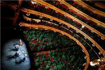 Barcelona ponovno otvorila Operu Liceu koncertom za biljke