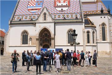 Konferencija za medije koalicija stranka s Imenom i Prezimenom, Pametno i Fokus