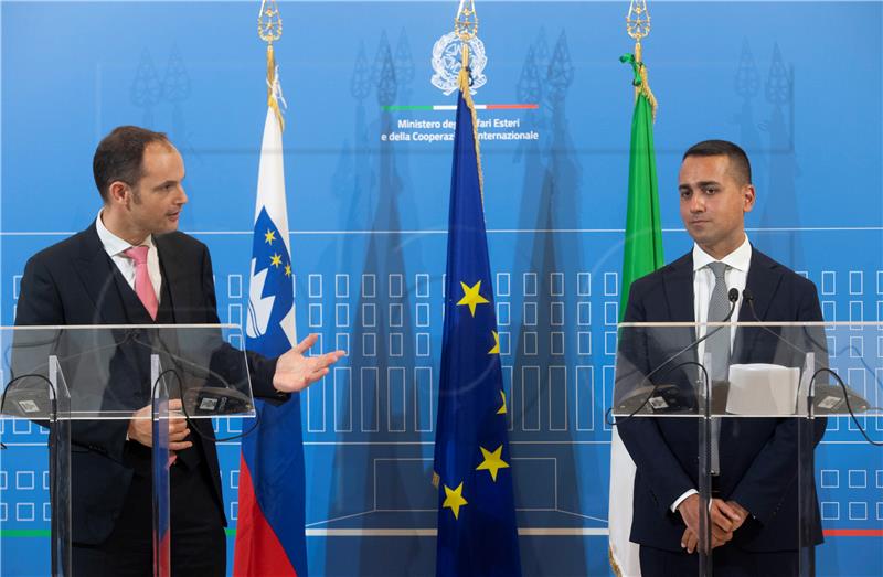 ITALY SLOVENIA DIPLOMACY