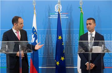 ITALY SLOVENIA DIPLOMACY