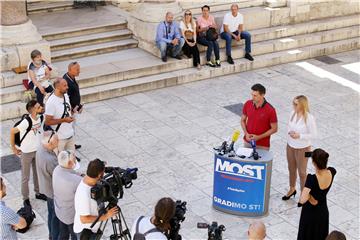 Konferencija za medije Mosta nezavisnih lista