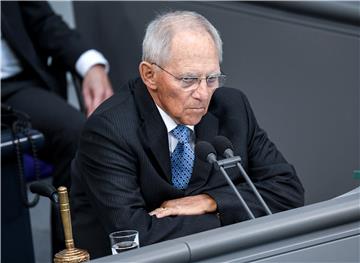 German Bundestag President Wolfgang Schaeuble